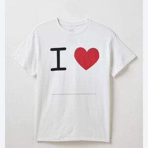 ‼️SALE‼️ Forever 21 I love blank Tshirt (L)